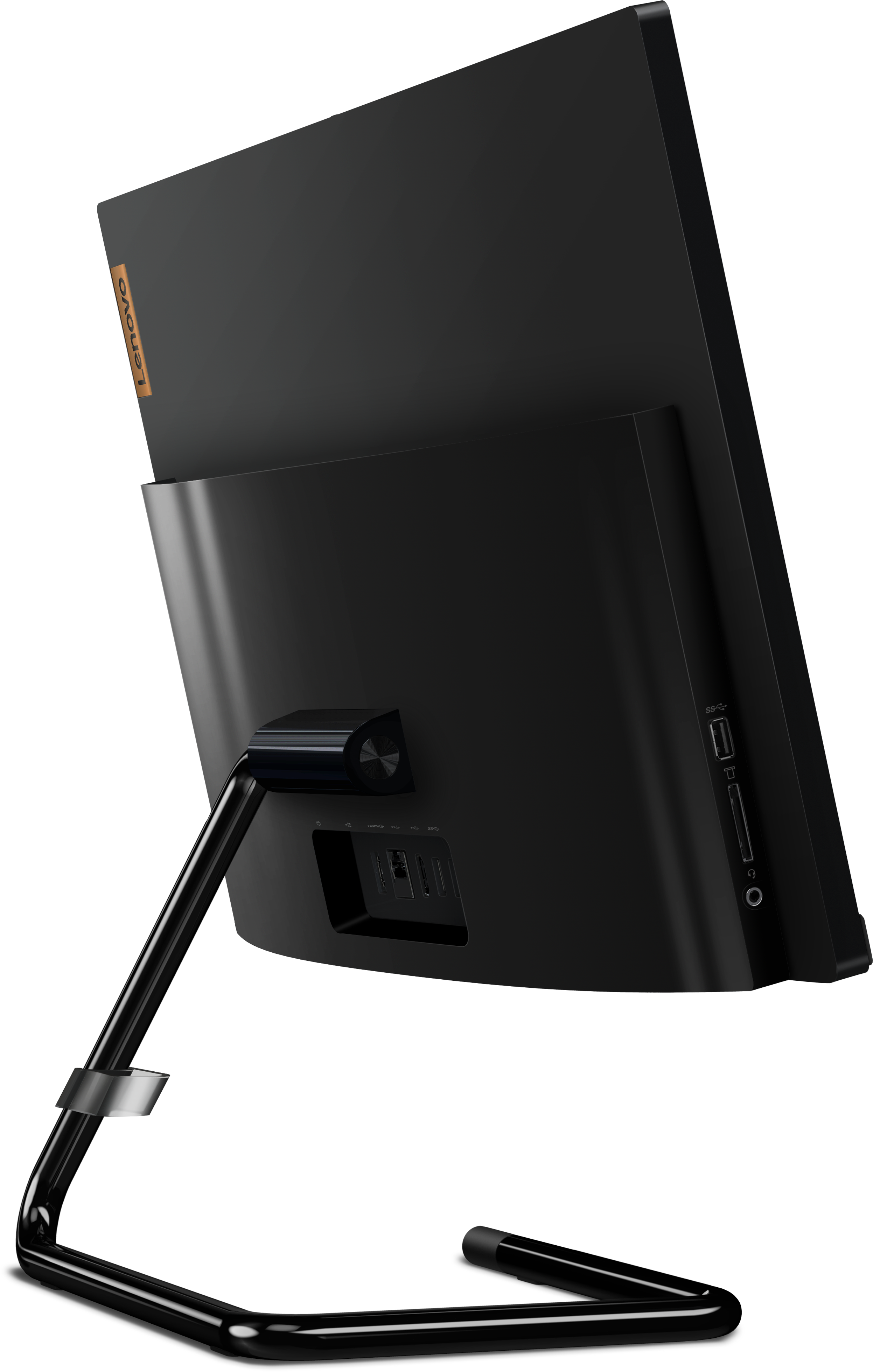 F0EX000VRK ideacentre aio 3 22ada05 21.5"(1920x1080)/amd ryzen 3 3250u(2.6ghz)/8192mb/256ssdgb/dvdrw/int:amd radeon/bt/wifi/war 1y/5.28kg/black/dos + клавиатура, мышь usb Lenovo Santreyd  - Вид №7
