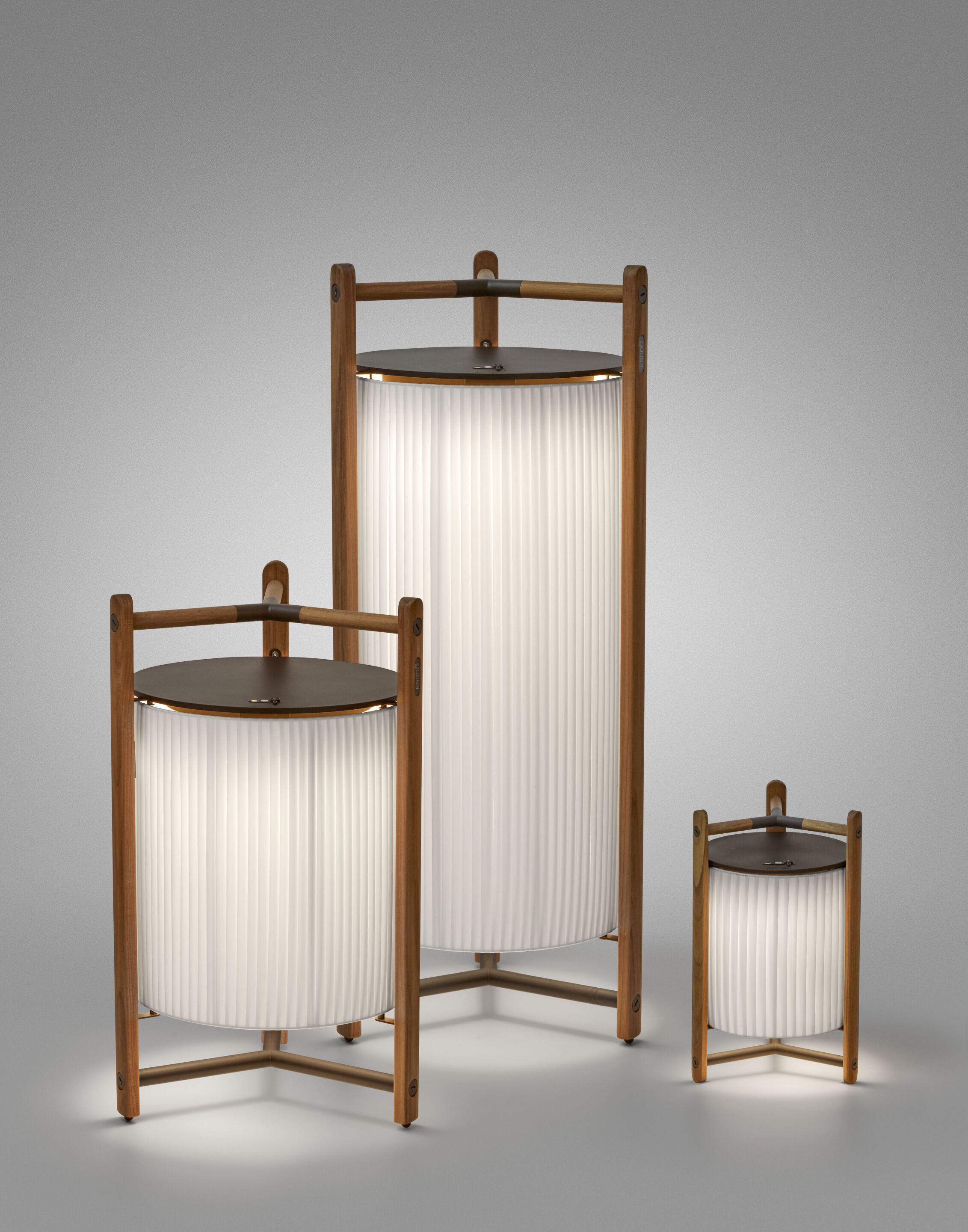 Деревянная светодиодная настольная лампа Bover Kando ARCH-00148361 - Вид №3