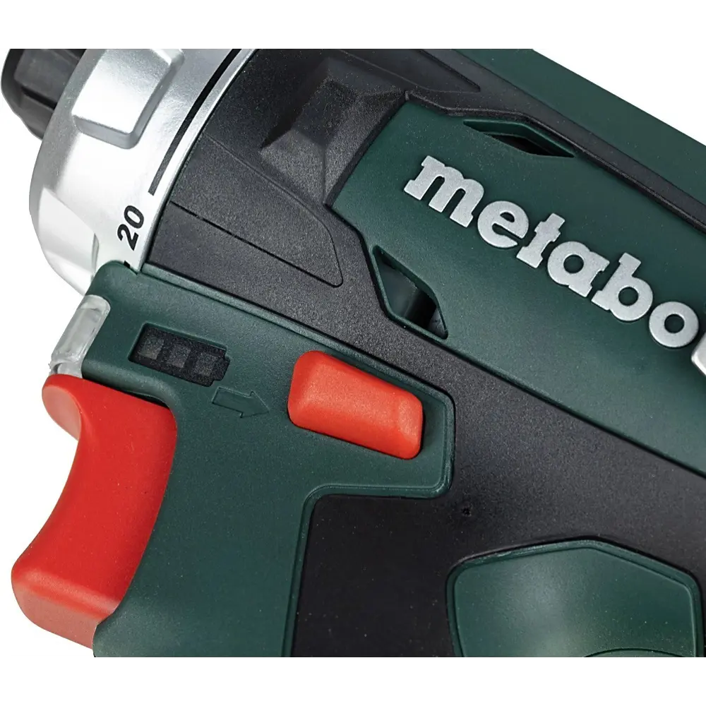 Дрель-шуруповерт аккумуляторная Metabo PowerMaxx BS 600984000, 12 В Li-Ion 2x2 Ач 92014948 STLM-2206147  - Вид №6