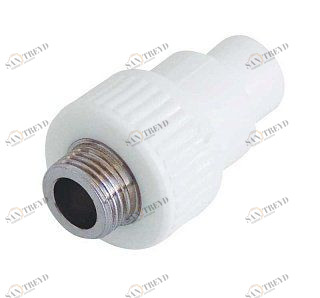 Муфта комбинированная KALDE D32х3/4" НР белая 3222NMO320C00