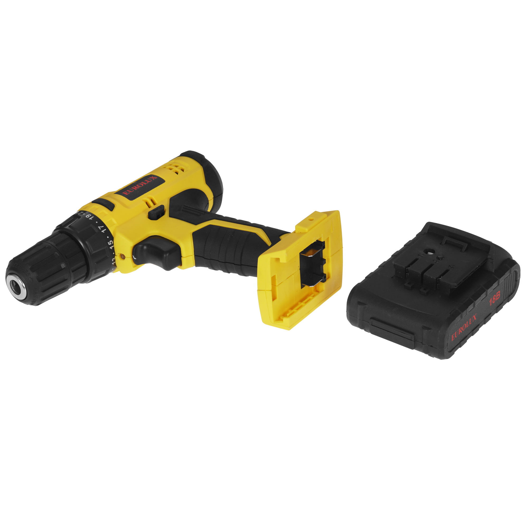 Дрель-шуруповерт Eurolux ДА-18/2Li 9950667 STDN-0044887 - Вид №5