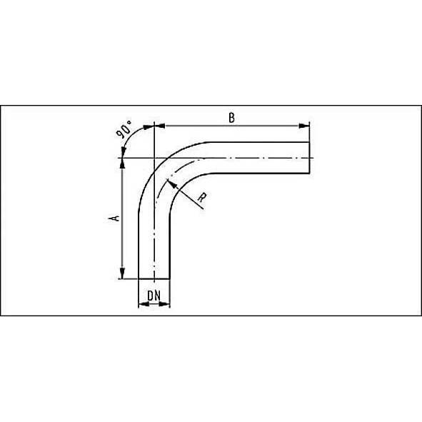 12400328 SANHA 24003 SANHA-Therm отвод 90° НПр-НПр 28 мм  - Вид №1