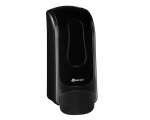 DEC202 Дозатор пенного мыла ONE для одноразовых картриджей 700 г, АБС-пластик, черный Merida