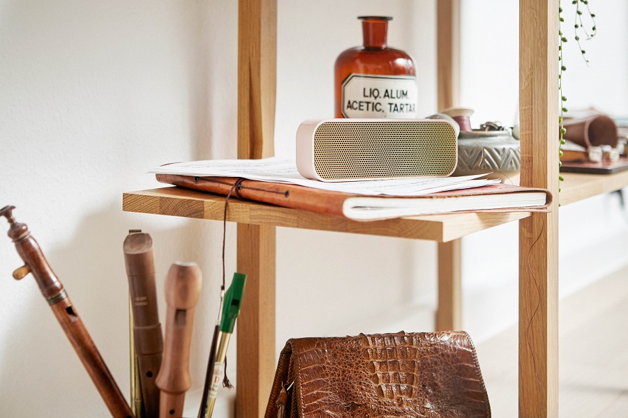 Колонка беспроводная aGROOVE светло-розовая KREAFUNK KFDZ56 - Вид №2