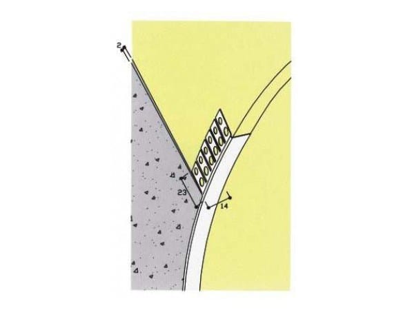 Профиль защитного выступа EDILFERRO TRAVEST ART. 5200 ARCH-00026077