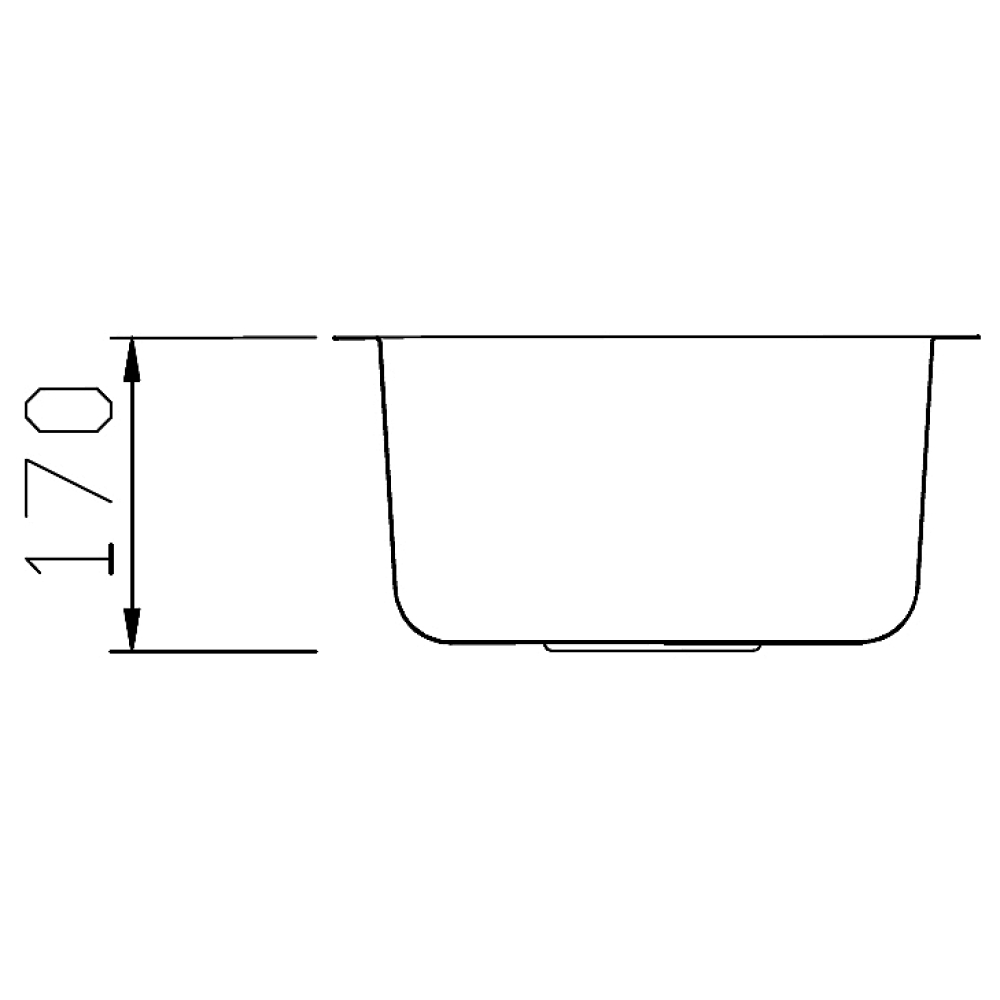 Кухонные мойки Eco Roma SMR-3438A SEAMAN  - Вид №3