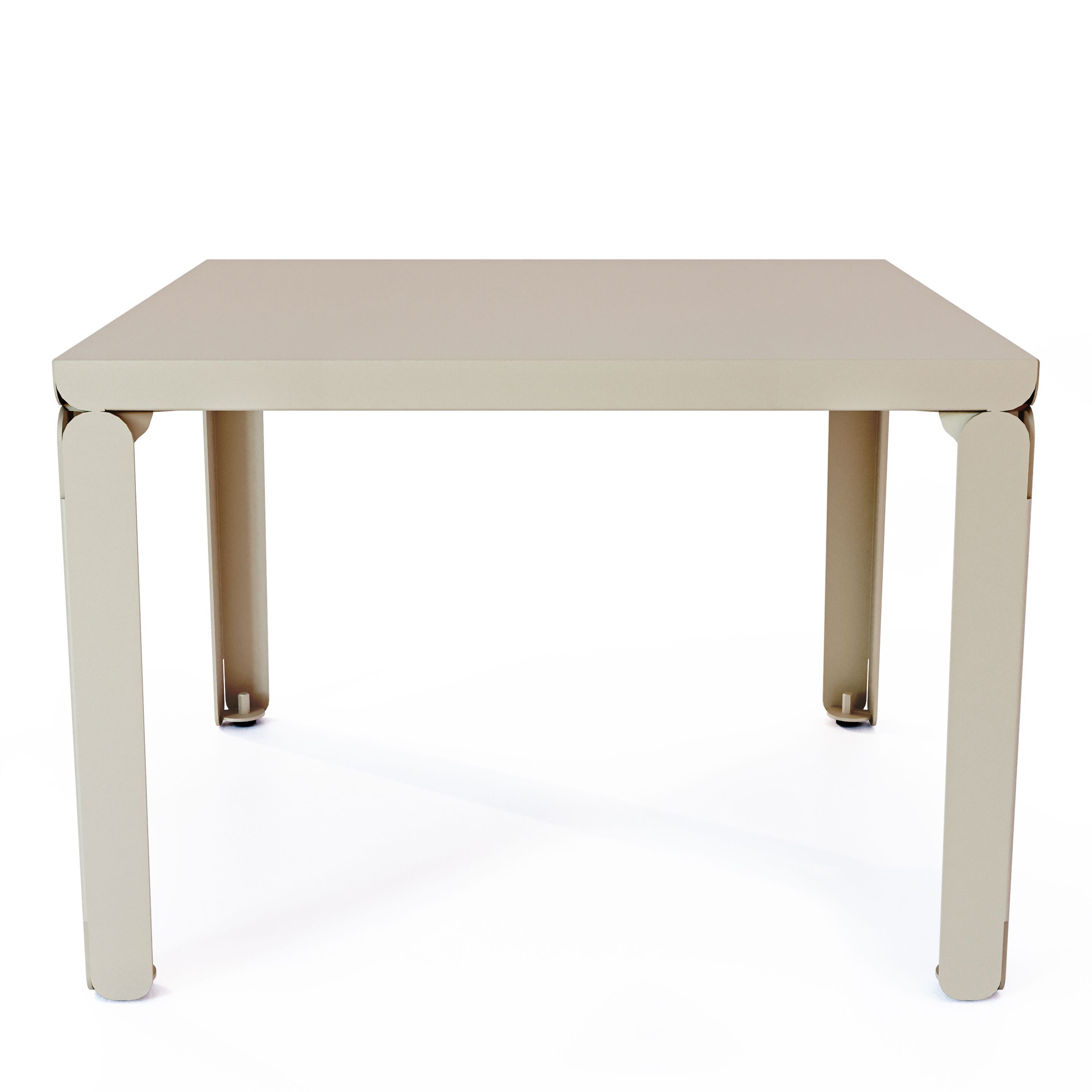 Стальной низкий квадратный журнальный столик Déco-Gem CRISTAL ARCH-00042167 - Вид №3