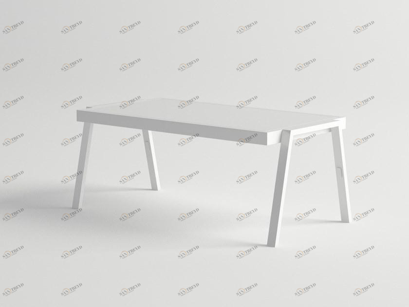 10Deka Низкий прямоугольный алюминиевый журнальный столик Amelia sun-id-1491503