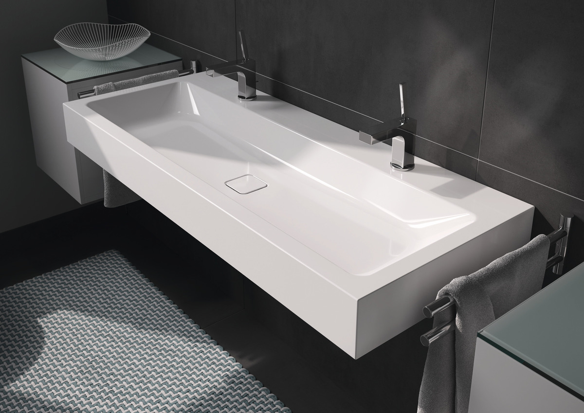 Умывальник KALDEWEI Сталь эмалированная 3091 453 холодный серый 30 30913319453 - Вид №4