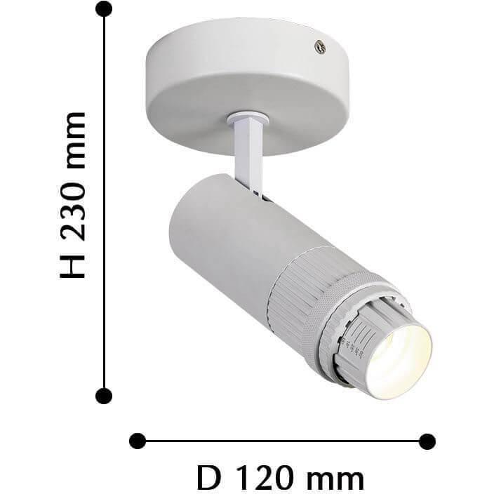 Спот настенный светодиодный белый Optica 2415-1W FAVOURITE OPTICA 00-3948982 Белый - Вид №3