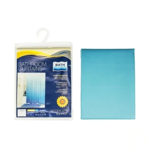 Штора для ванны Bath Plus Rosy Dawn, 180x180 см, полиэстер, цвет голубой 11493672 STLM-2046195