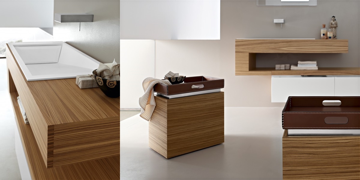 Toscoquattro Тумба напольная для ванной NEW LOOK светлое дерево 40D16ZS40D16CPV - Вид №2