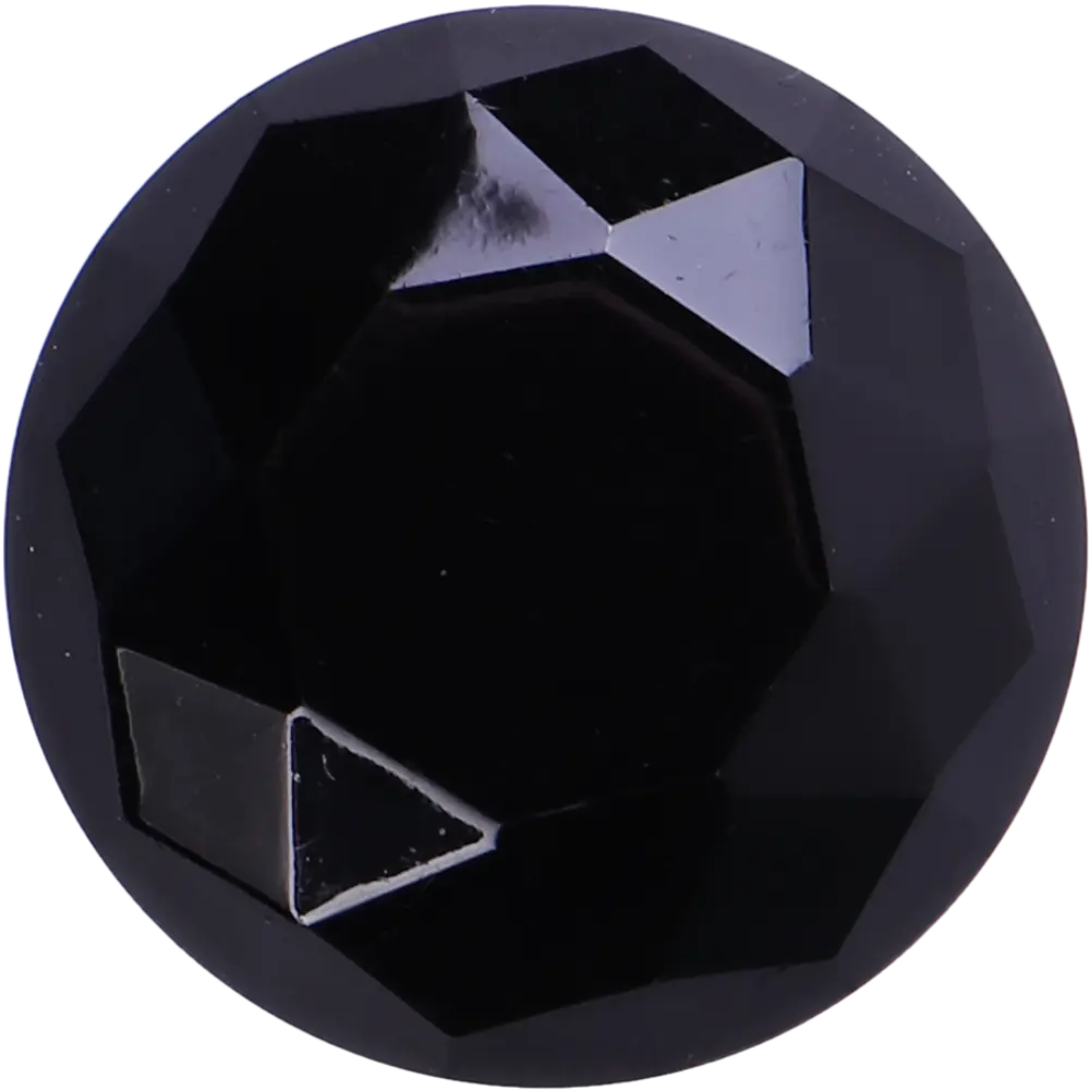 87388581 Ручка-кнопка мебельная L4.KNOB07BL стекло цвет черный STLM-1003600 LARVIJ  - Вид №2