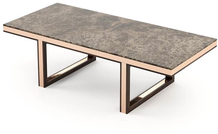 Laskasas Прямоугольный обеденный стол из мрамора Pearl sun-id-1349869 - Вид №1