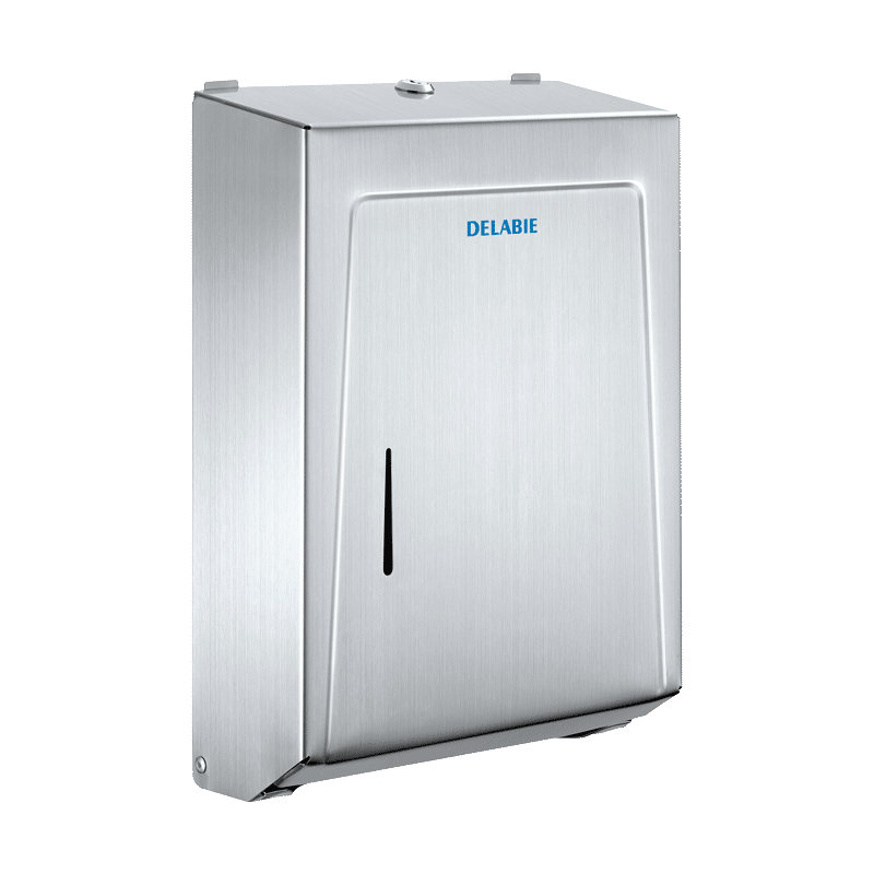 510603S Настенный диспенсер для бумажных полотенец на 600 листов DELABIE 