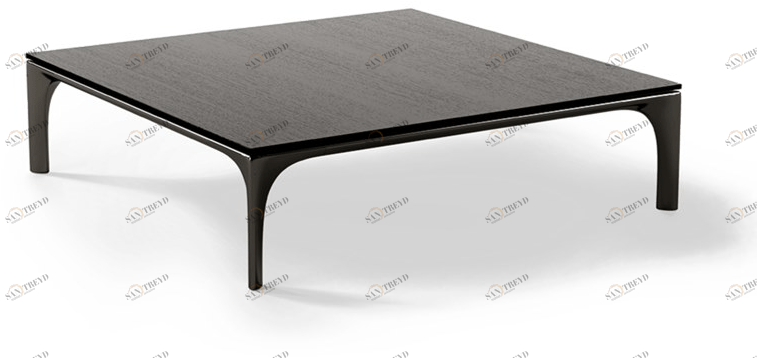 Natuzzi Низкий квадратный журнальный столик Skyline sun-id-1370220