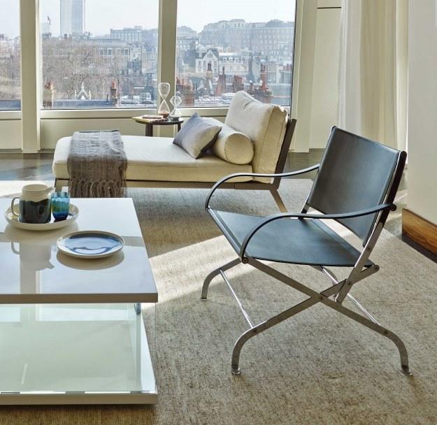 Flexform Складное кожаное кресло с подлокотниками Carlotta sun-id-1402200 - Вид №4