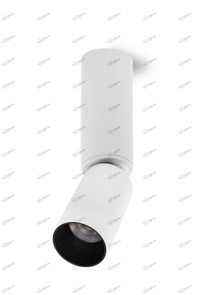 Спот потолочный светодиодный 23 см белый "Торин" 8001/1CM-WT-BK LUMIEN HALL ТОРИН 00-3949052 Белый 