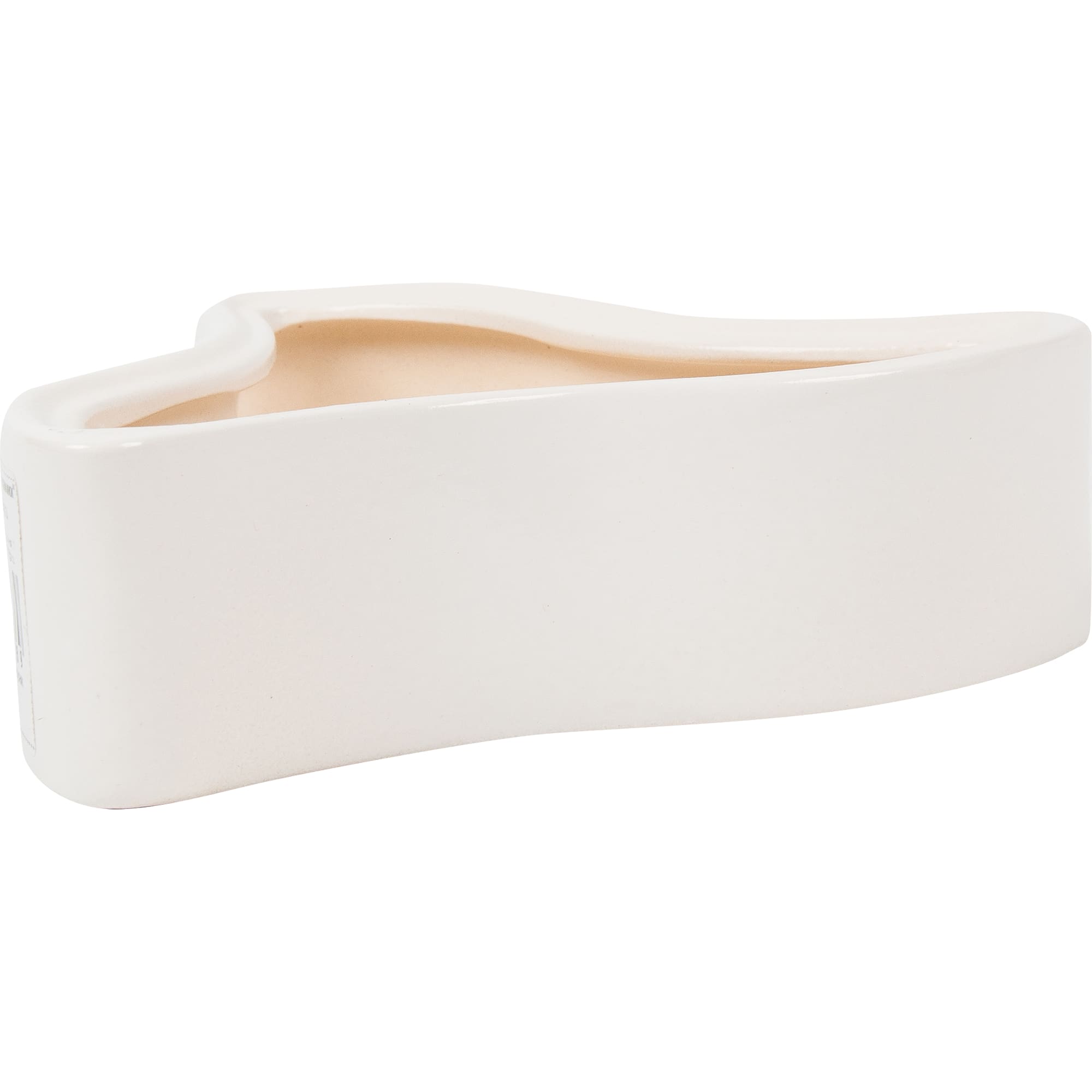 83801204 Горшок цветочный ø17.5 h5 см v0.57 л керамика белый Медуза Santreyd 