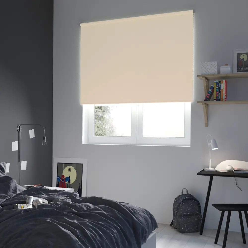 Штора рулонная блэкаут Inspire Belem 160x175 см светло-бежевая Trench 6 82689412 STLM-2067475 - Вид №7