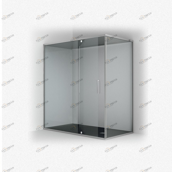 Ограждение для душа и турецкой бани Gemini 5 100х90 см 1GNJ9S0 Gruppo Geromin