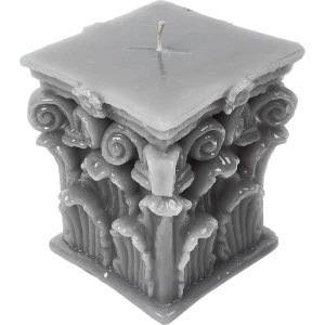 Свеча парафиновая Челентано серая