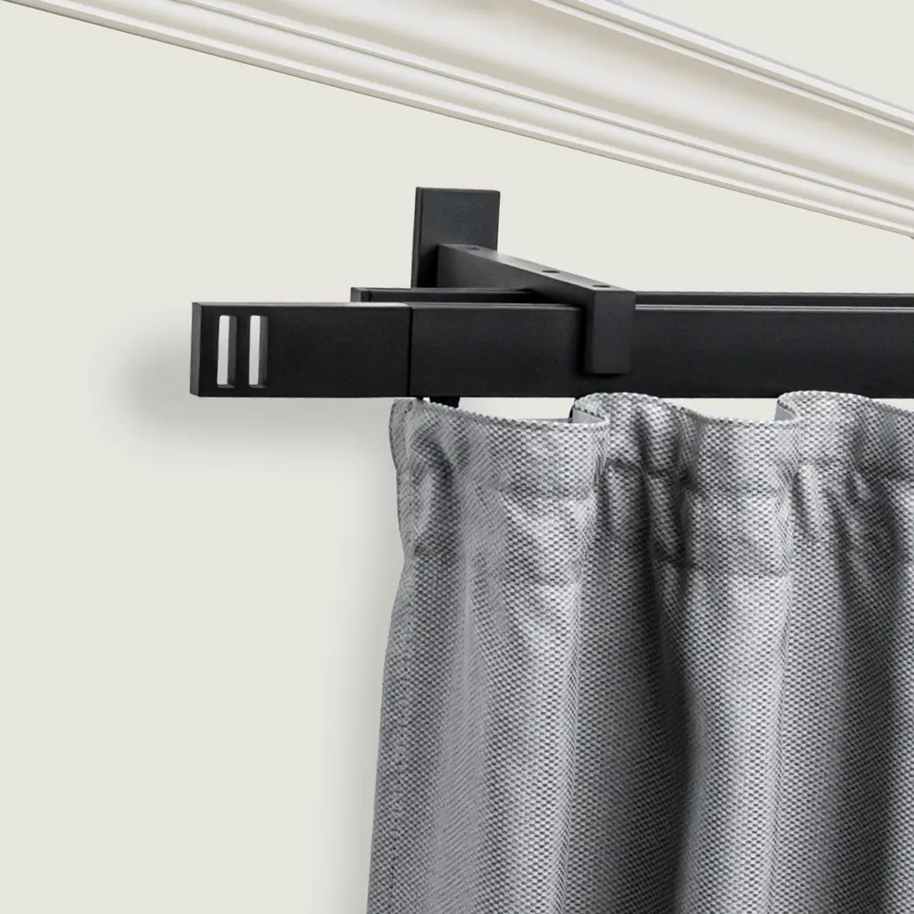 Профиль для карниза Хайтек 240 см алюминий цвет черный ARTTEX STLM-2170237 - Вид №4