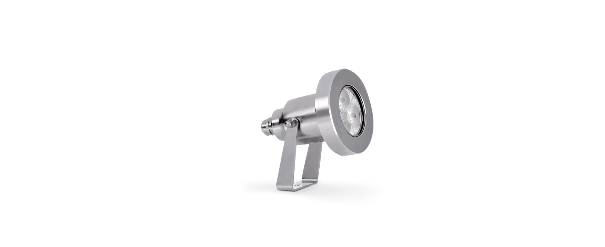 8375103 Встроенный светильник Platek MICRO STEEL Proiettore  MICRO STEEL Floodlight - 4 LED RGBW 33°  - Вид №1
