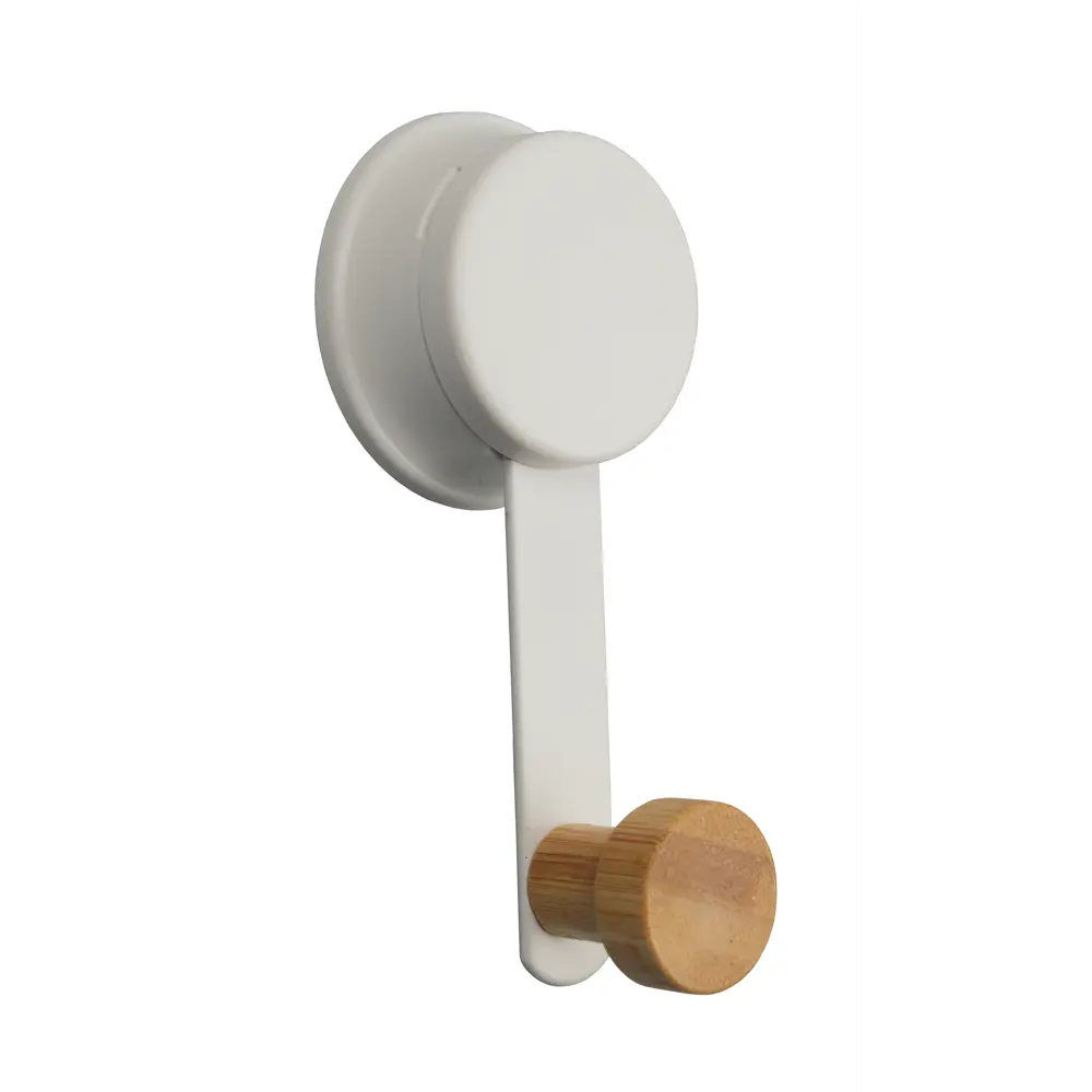 Крючок на присоске Zenfort Маги пластиковый цвет белый STLM-2140458