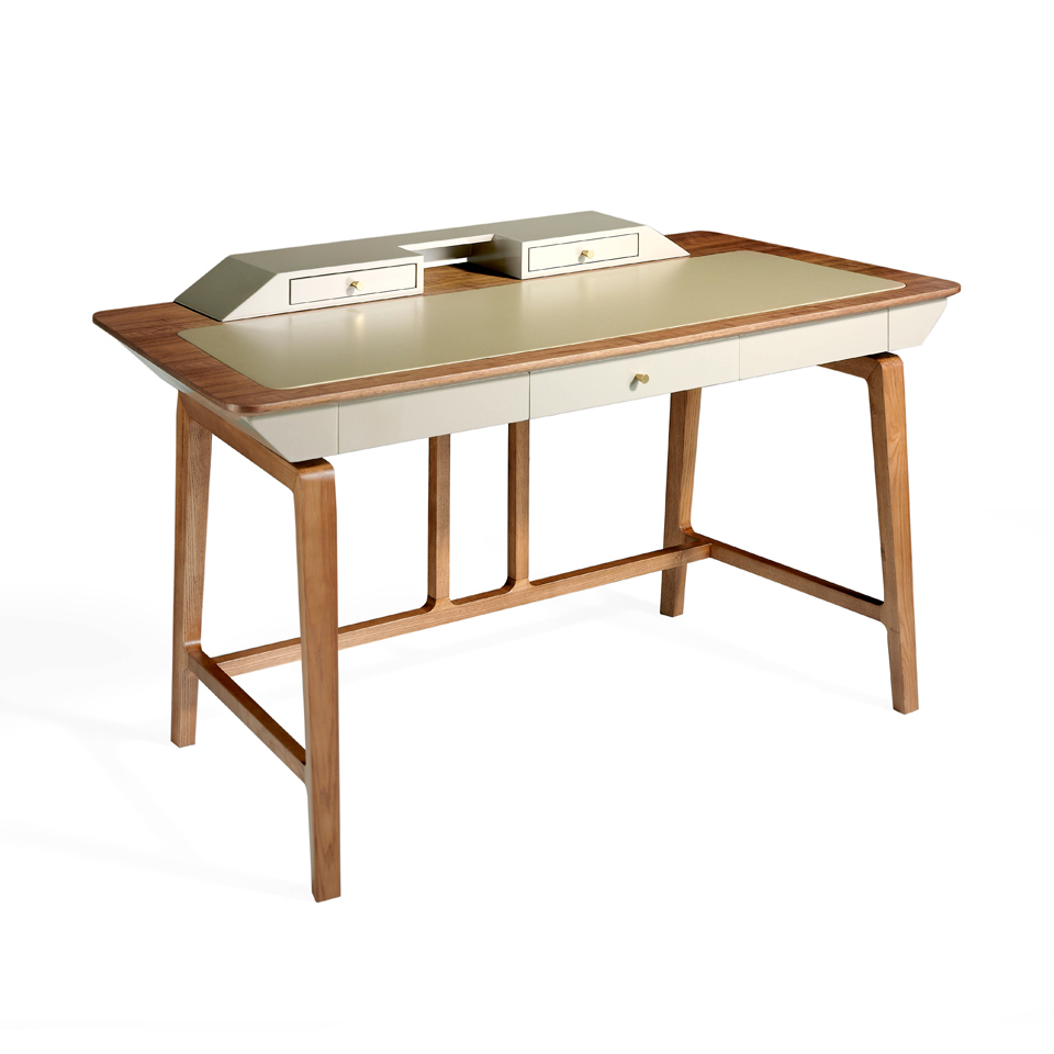 Письменный стол с ящиками деревянный BRT1701-2 от Angel Cerda ANGEL CERDA  288780 Коричневый  - Вид №7