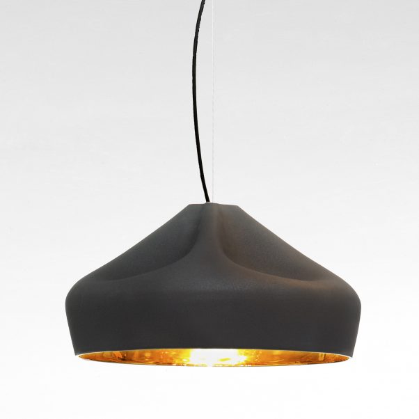 094720 Подвесной светильник LED 47 черно-золотой Marset Pleat Box 