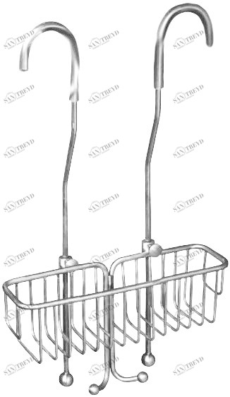 Полка-решетка MIGLIORE Complementi ML.COM.CR-50.174 - хром ML.COM-50.174.CR