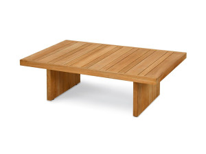 Прямоугольный журнальный столик из тикового дерева