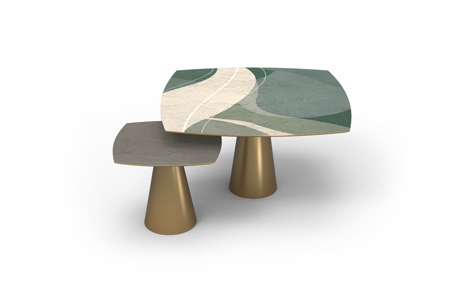 Металлический журнальный столик MOMENTI HOLMES S-49-82-122-92 ARCH-00142152 - Вид №5