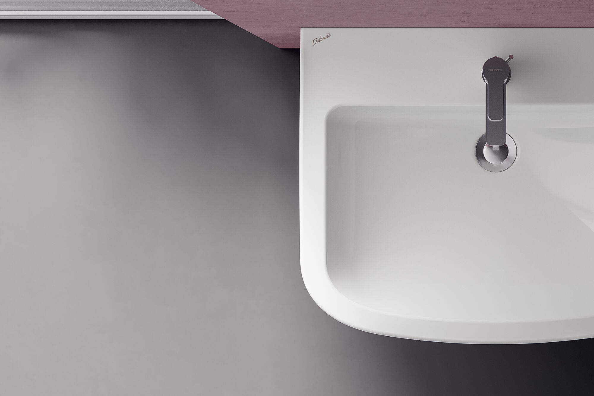 Керамическая подвесная раковина с переливом Ceramica Dolomite Gemma2 ARCH-00119120 - Вид №3