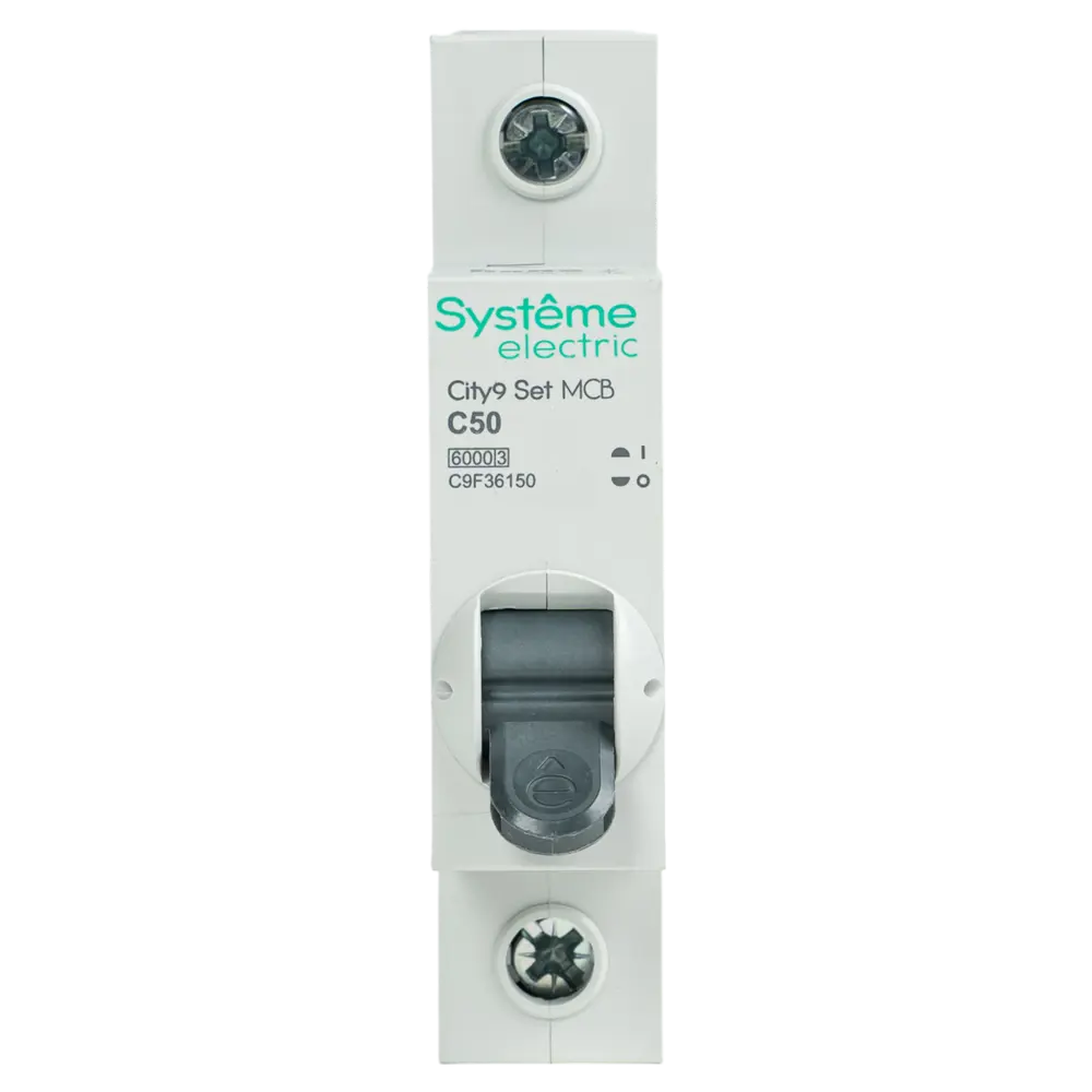 Автоматический выключатель SYSTEME ELECTRIC City9 50А для надежной защиты сети 89412696 STLM-1574885 - Вид №1