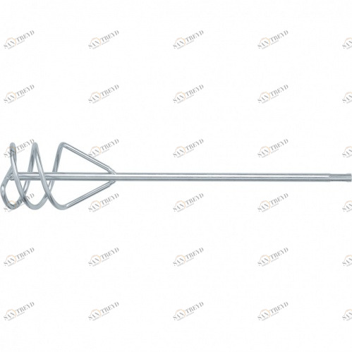 Миксер 100х450мм СИБРТЕХ для красок и штукатурных смесей 12368