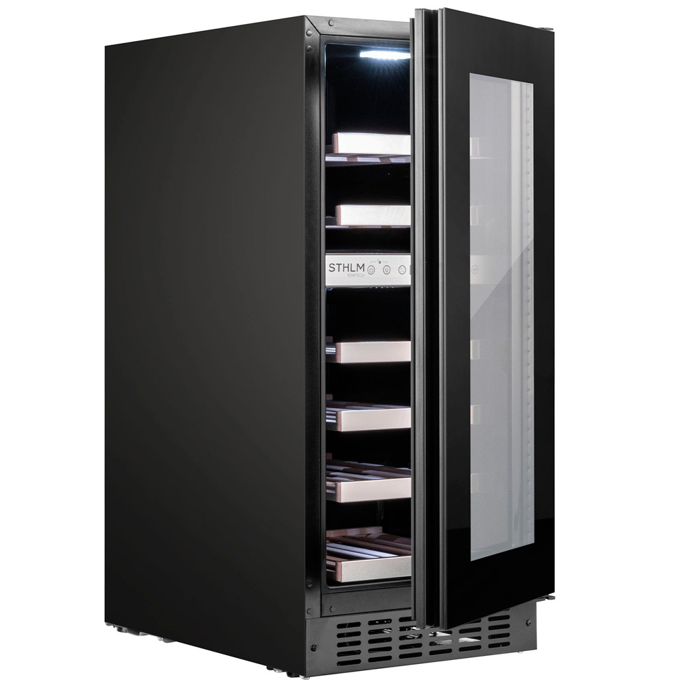 9173367 Винный шкаф Temptech STQ38DRB-24 черный STDN-0126357 - Вид №4