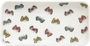 Поднос Maisie white 12х24 см