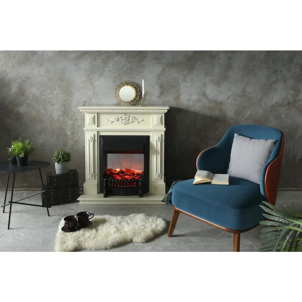 REALFLAME Декоративный каминокомплект Lilian с кованой решеткой 84601219 STLM-0052655 - Вид №2