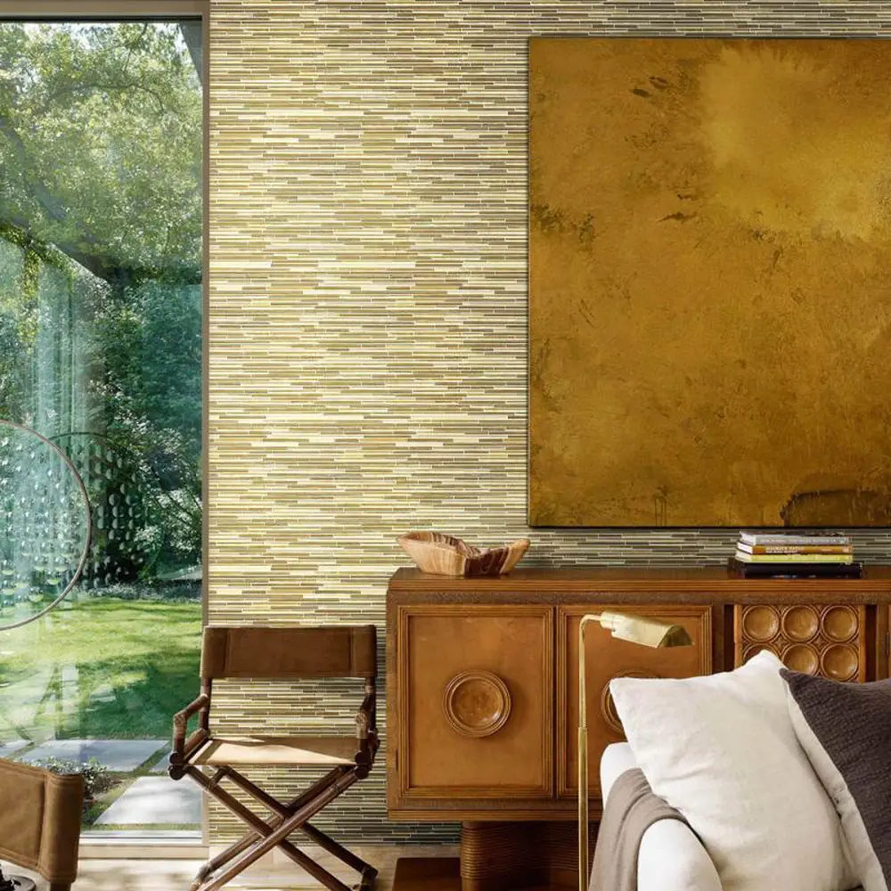 Мозаика Artens, 32.4х31.8 см, стекло, цвет бежевый STLM-2186976