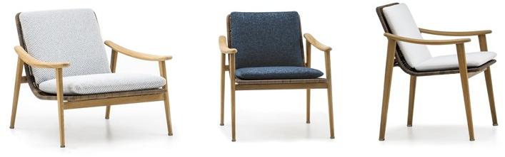 Minotti Садовое кресло из тика с подлокотниками Fynn outdoor sun-id-1456154 - Вид №6