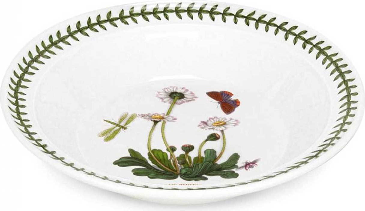 10568579 Portmeirion Тарелка суповая Portmeirion Ботанический сад.Маргаритка 20см, фарфор Фарфор 