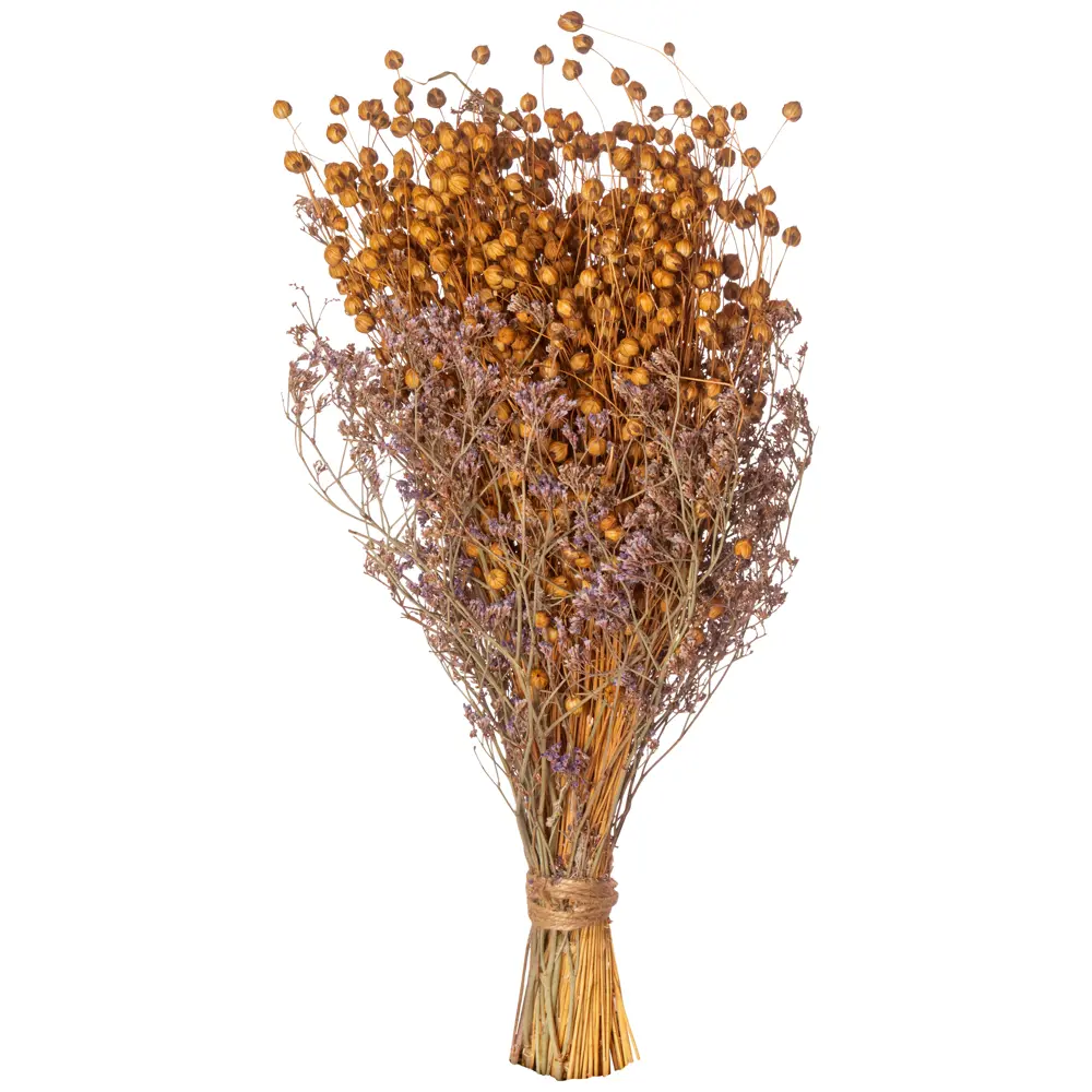 88778918 Изделие декоративное Букет льна 35 см STLM-0960815 Santreyd  - Вид №1