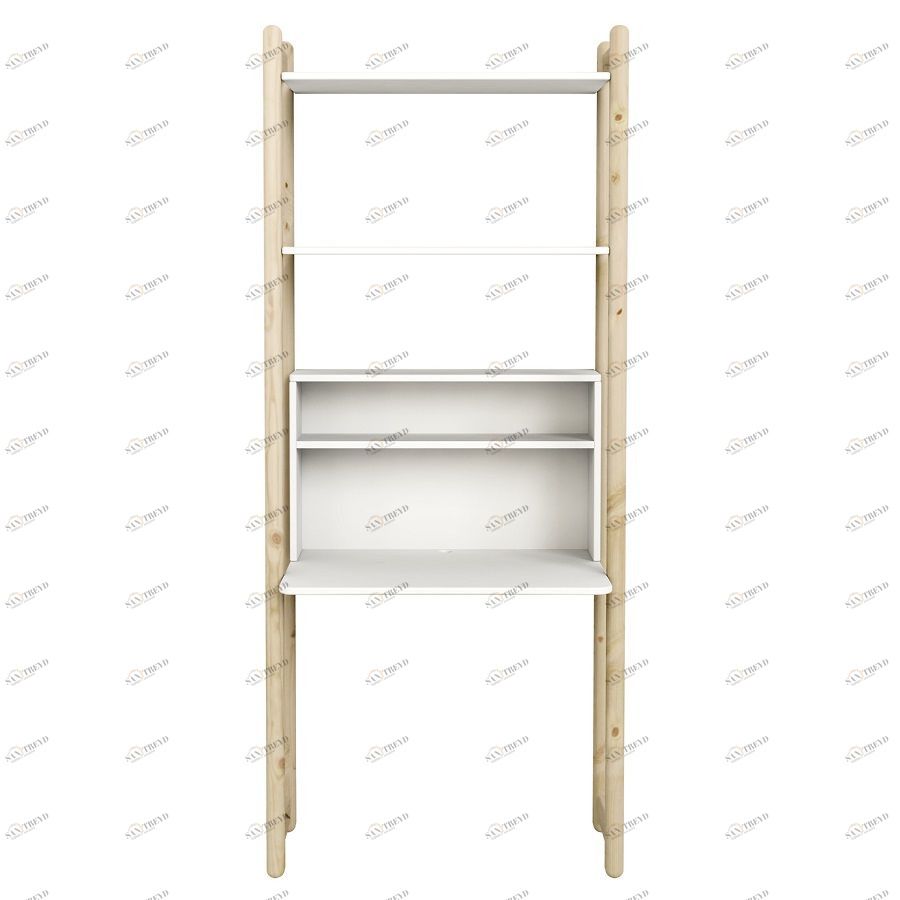 Гарнитур Maxi D, 1 полка и 1 ящик-органайзер, лакированный Flexa 812671180