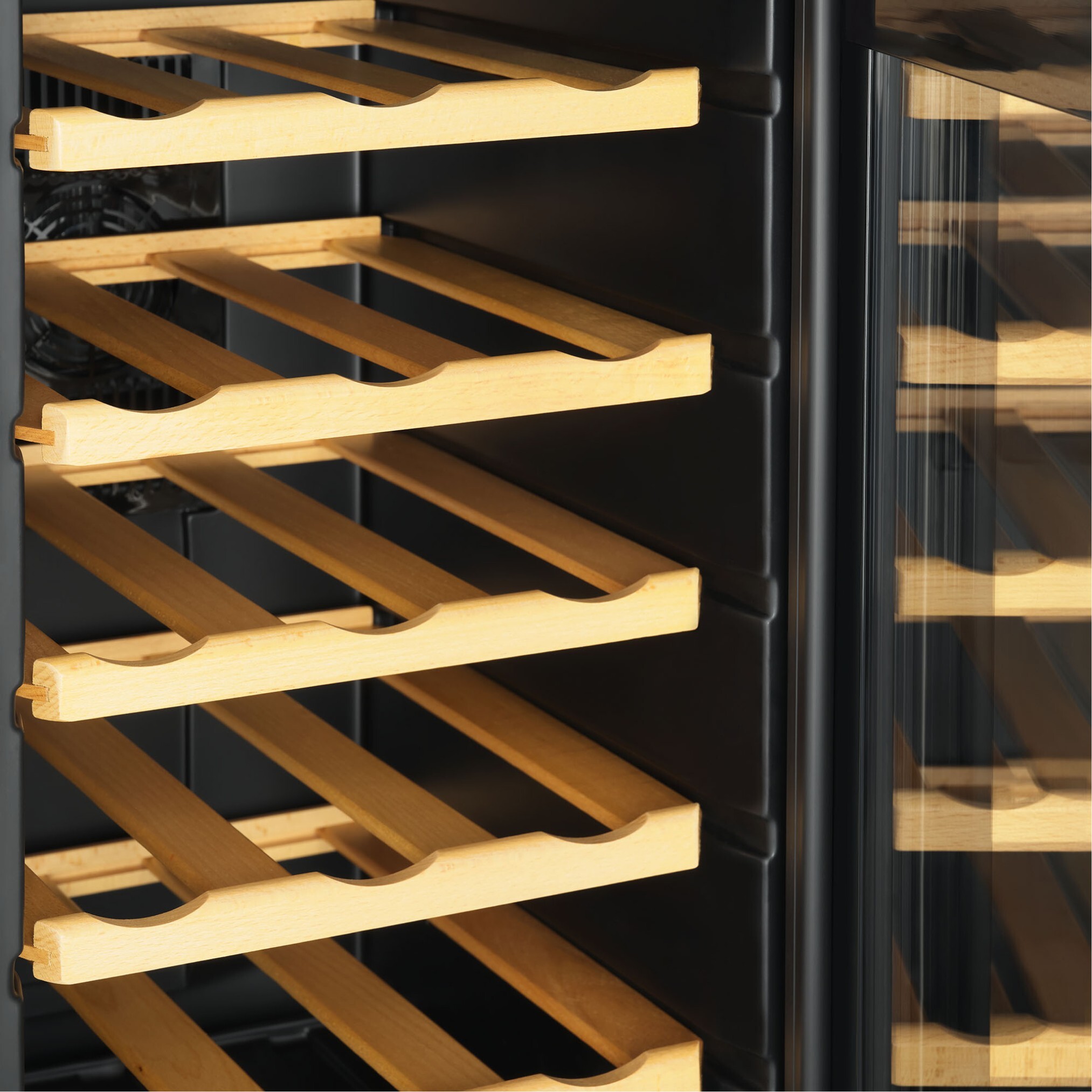 9166319 Винный шкаф Tesler CWC-400 серебристый STDN-0114013 - Вид №2