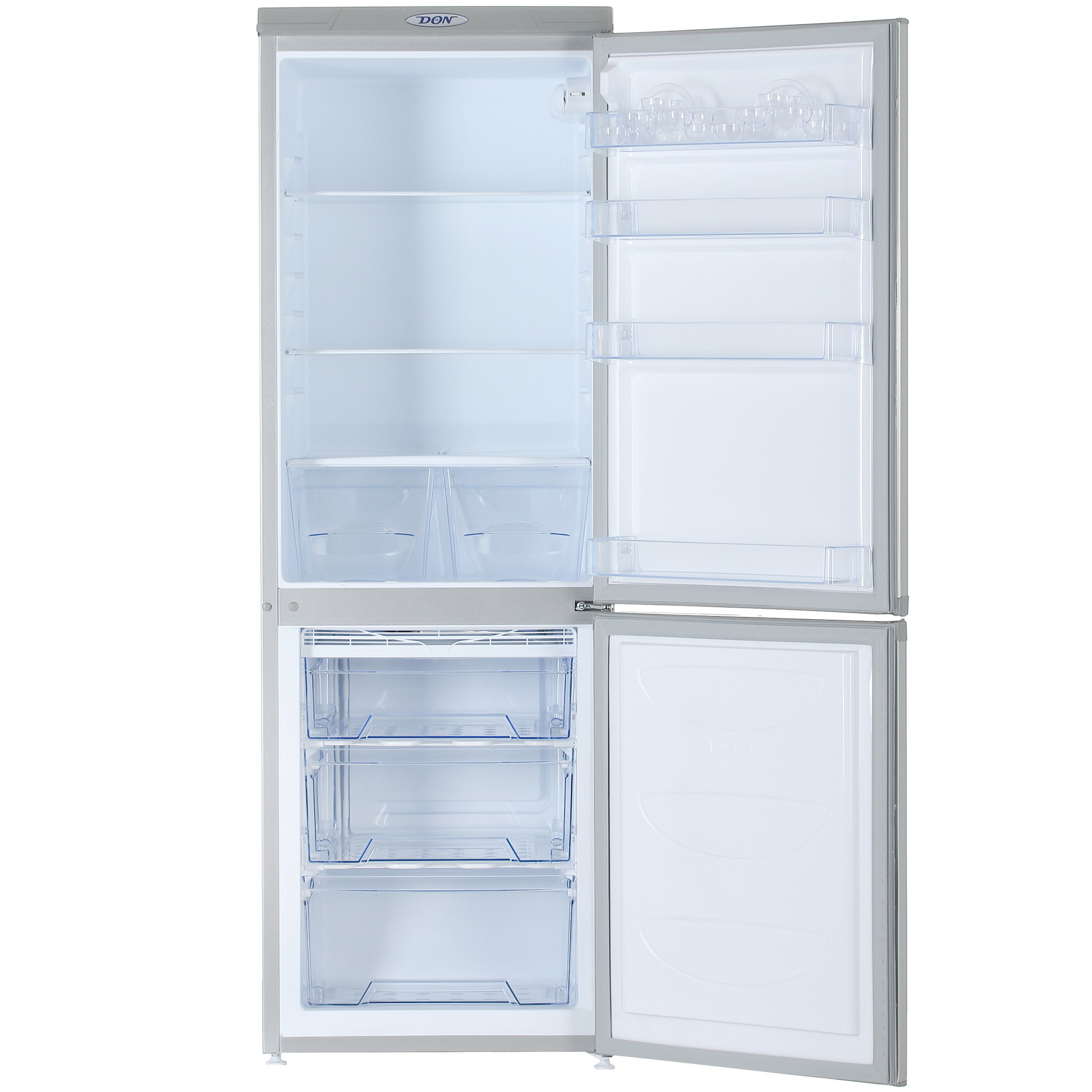 4721122 Холодильник с морозильником   DON R-290 NG серебристый STDN-0021667 - Вид №1