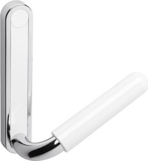 802.03.W120L Поручень с табличкой белого цвета HEWI Serie 802 LifeSystem 