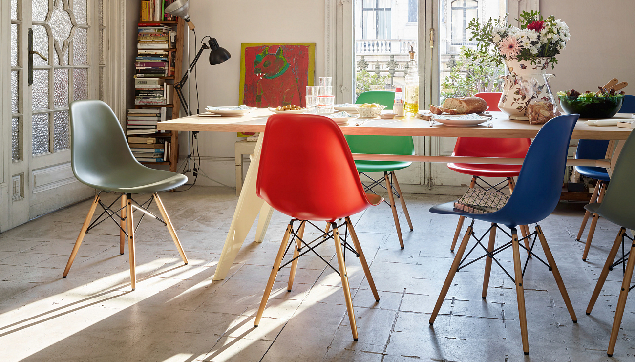 Стул Классический DSW голубой (eames style) TASHOTI ДИЗАЙНЕРСКИЕ, EAMES STYLE 010062 Голубой  - Вид №4