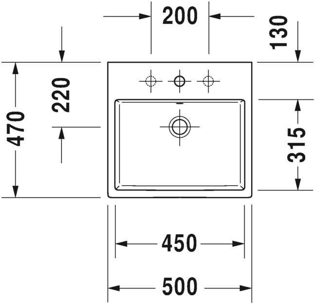 2350500027 Подвесная раковина настенная овальная Duravit Vero Air - Вид №1
